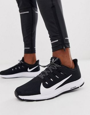 Черные кроссовки Nike Running Quest 2 