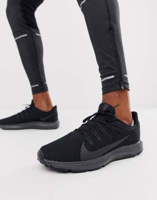 Черные кроссовки Nike Running Quest 2 