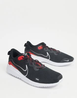 фото Черные кроссовки nike running renew ride-черный