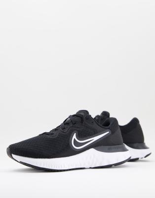 Бег Черные кроссовки Nike Running Renew Run 2-Черный цвет