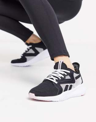 фото Черные кроссовки reebok training flexagon 3,0-черный