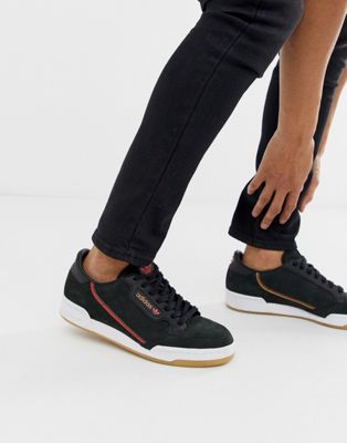 Черные кроссовки в стиле 80-х adidas 