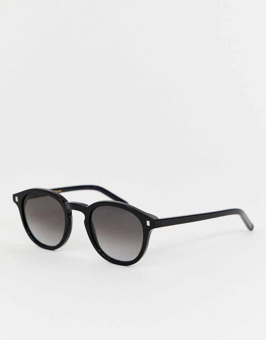 фото Черные круглые солнцезащитные очки monokel eyewear nelson-черный