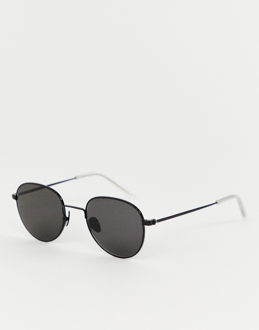 фото Черные круглые солнцезащитные очки monokel eyewear rio-черный