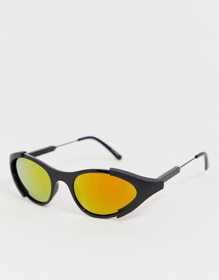 фото Черные круглые солнцезащитные очки spitfire-черный