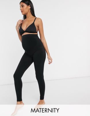 фото Черные леггинсы spanx-черный spanx maternity