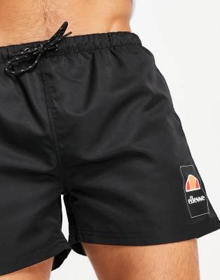 фото Черные шорты для плавания ellesse postiano-черный цвет