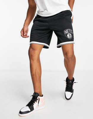 фото Черные шорты команды brooklyn nets nike basketball nba swingman-черный цвет