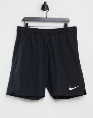 фото Черные шорты nike training dri-fit flex-черный цвет