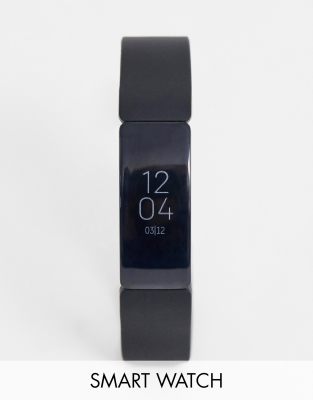 фото Черные смарт-часы fitbit inspire hr-черный