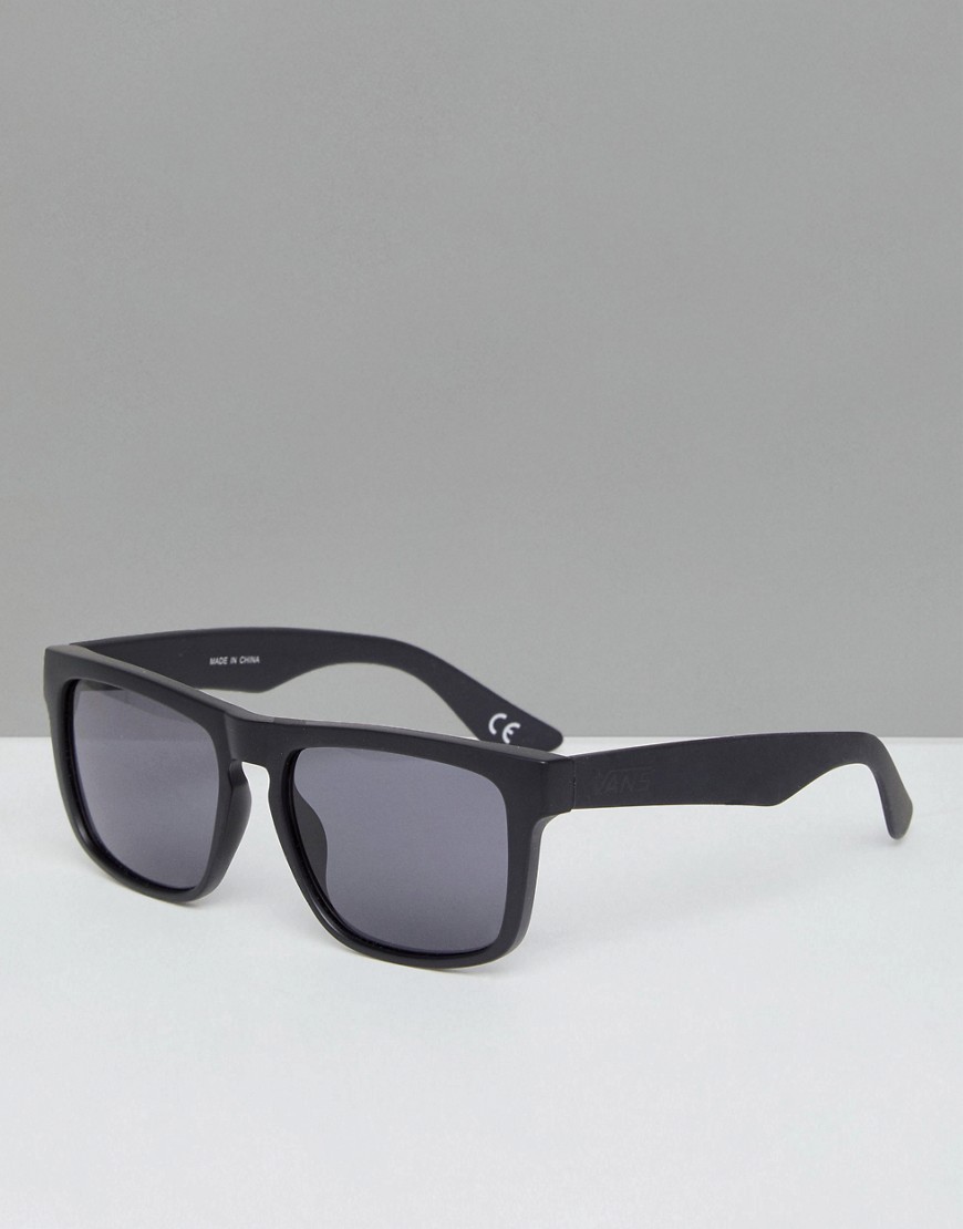 фото Черные солнцезащитные очки в квадратной оправе vans-черный цвет