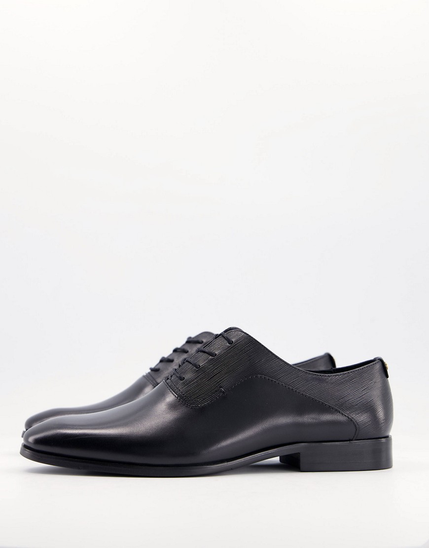 фото Черные туфли-оксфорды на шнуровке aldo elaerien-черный цвет