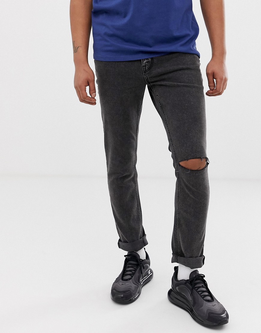 фото Черные узкие джинсы cheap monday - sonic-черный