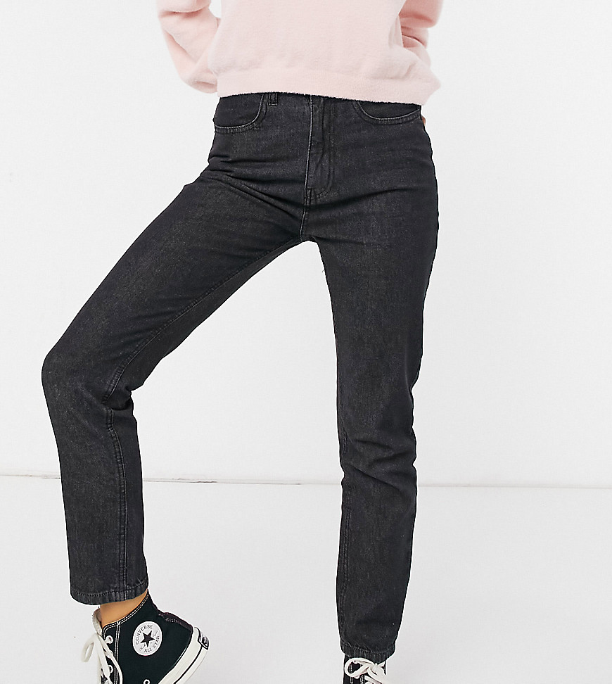 фото Черные выбеленные джинсы в винтажном стиле daisy street-черный
