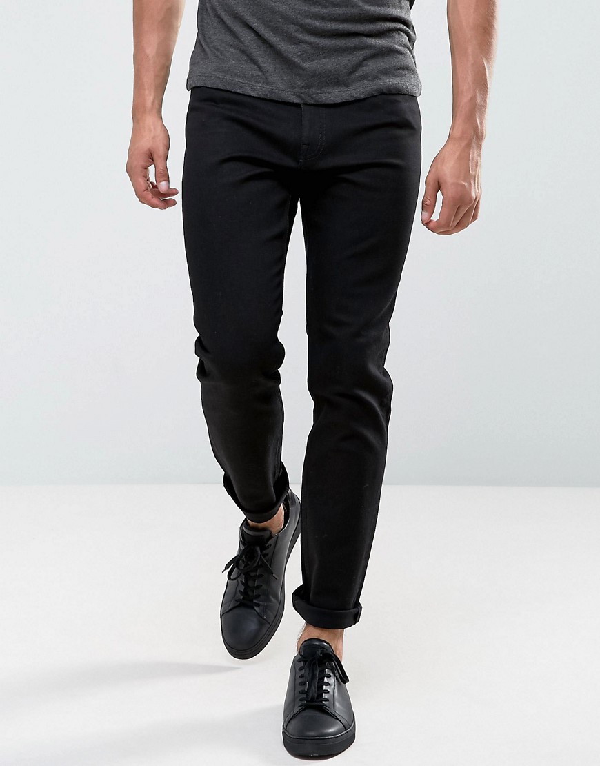 фото Черные зауженные джинсы cheap monday audiac regular-черный