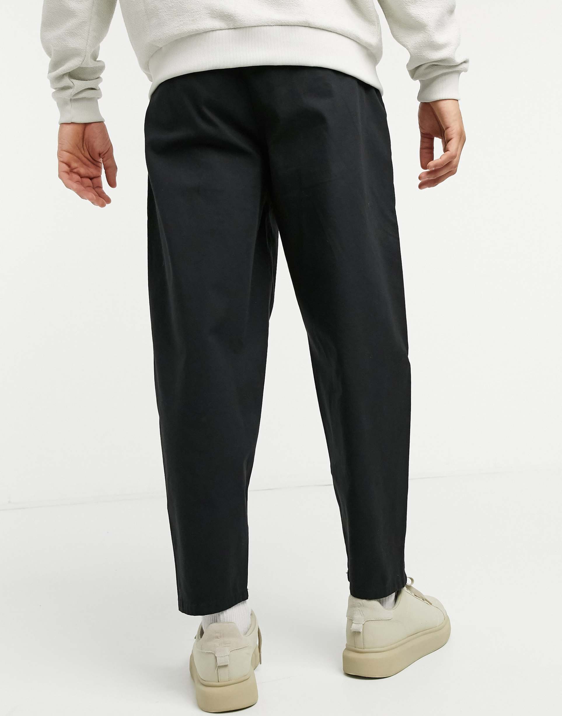 ASOS Design Oversized Tapered Chinos