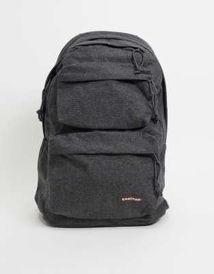 фото Черный джинсовый рюкзак с мягкими вставками eastpak padded double-черный цвет