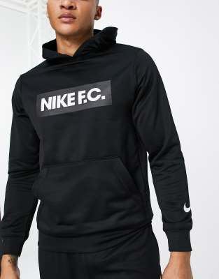 фото Черный худи nike football f.c. libero