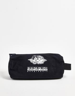 Книги и канцтовары Черный пенал Napapijri x Fiorucci