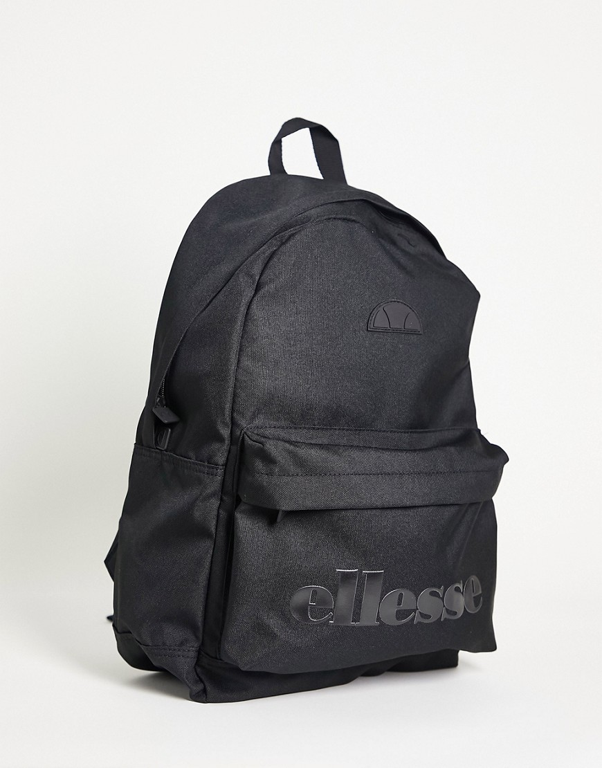 фото Черный рюкзак с логотипом ellese mono-черный цвет ellesse