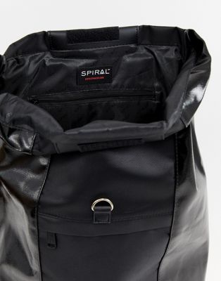 Черный рюкзак Spiral North | ASOS