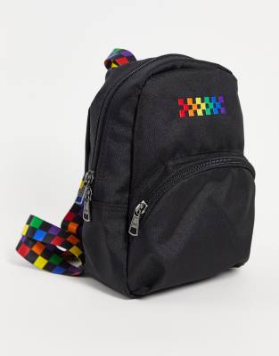 фото Черный рюкзак vans pride got this-multi