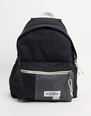 фото Черный с серым рюкзак с мягкими вставками eastpak padded pak'r-черный цвет