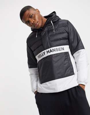 фото Черный стеганый анорак helly hansen