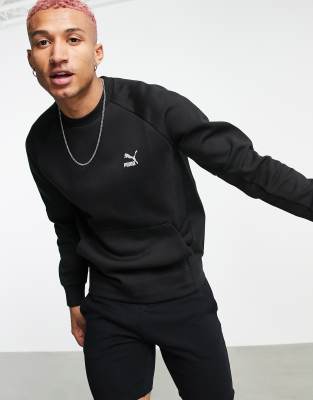 Черный свитшот Puma Classics Tech-Черный цвет