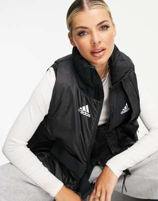 Черный жилет-пуховик COLD.RDY Adidas 12129027