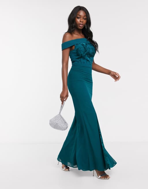 Chi chi 2025 teal dress