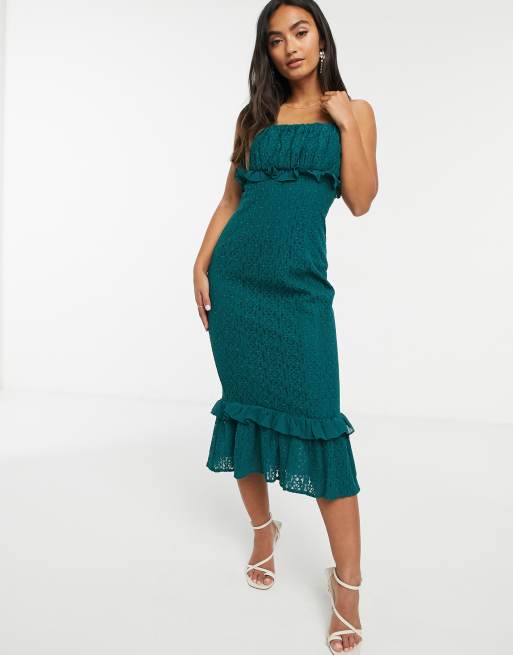 Chi chi green dress sale