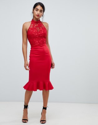 chi chi dress red