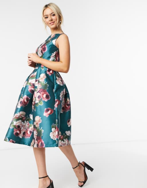 Chi chi london hotsell floral a line dress