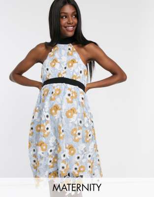 chi chi london polka dot dress