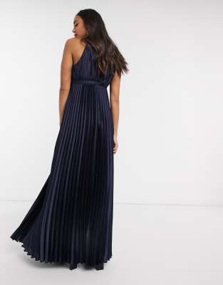chi chi london navy maxi dress