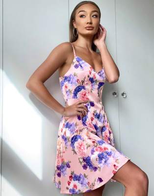 chi chi london cami strap pencil dress
