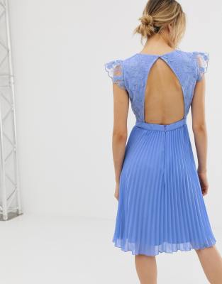 petite cobalt blue dress