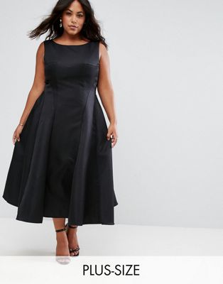 chi chi london fit and flare dress