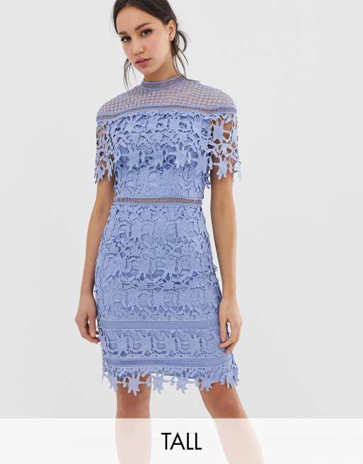 Chi chi london shop cornflower blue dress