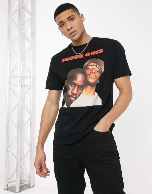 mobb deep shook ones t shirt