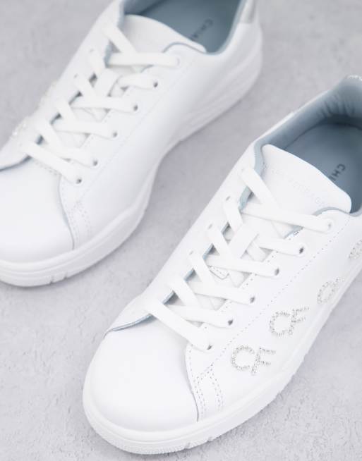 Converse chiara hot sale ferragni bianche