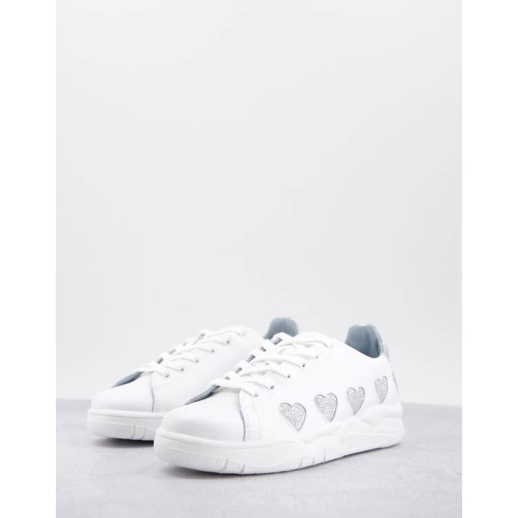 Chiara ferragni sales heart sneakers