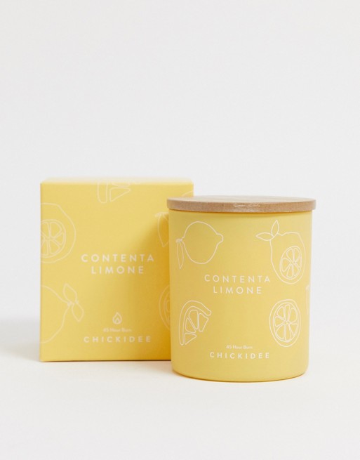 Chickidee Contenta Limone Candle 294g/ 10.5oz