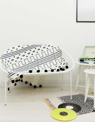 CHICKIDEE Chickidee pom pom pom pattern throw / blanket-Multi