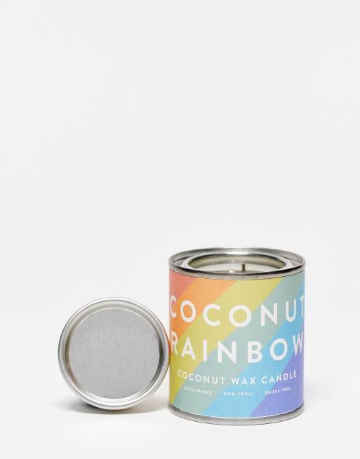 Chickidee - Rainbow - Bougie parfumée à la noix de coco