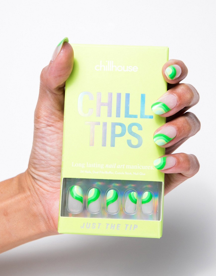 Chillhouse Chill Tips Press-on Nails in Just the Tips-Multi