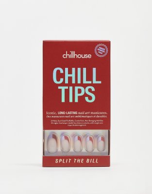 Chill Tips Press-on Nails in Split the Bill-Multi