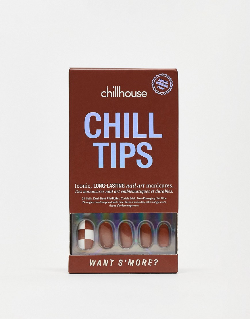 Chillhouse Chill Tips Press-on Nails in Want's'more?-Multi