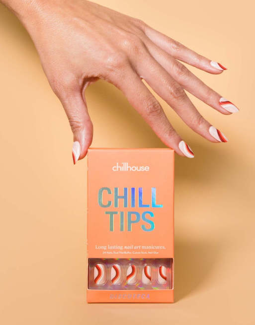 Chillhouse Chill Tips Reusable Presson Nails in Discoteca ASOS
